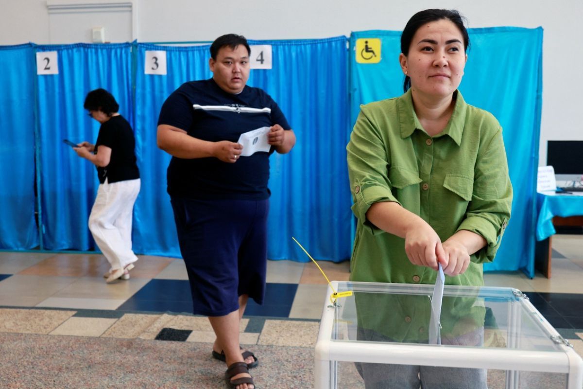 Wahl in Kasachstan: Mehrheit für Präsidentenpartei erwartet