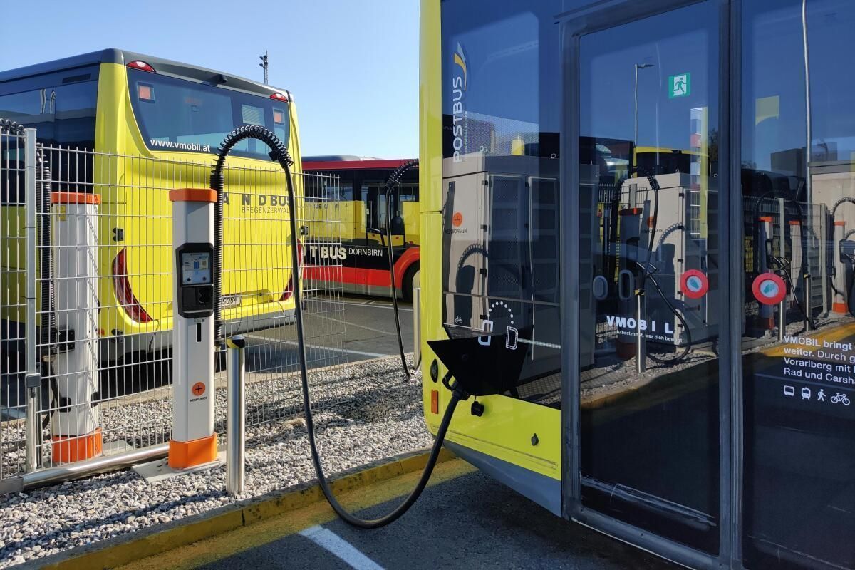 Vorarlbergs E-Busse - Clevere Ladeinfrastruktur ist zentral