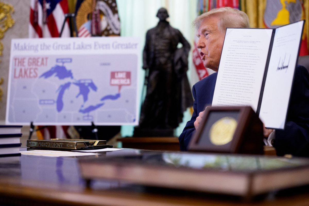 Trump lässt Lake Ontario in "Lake America" umbennen