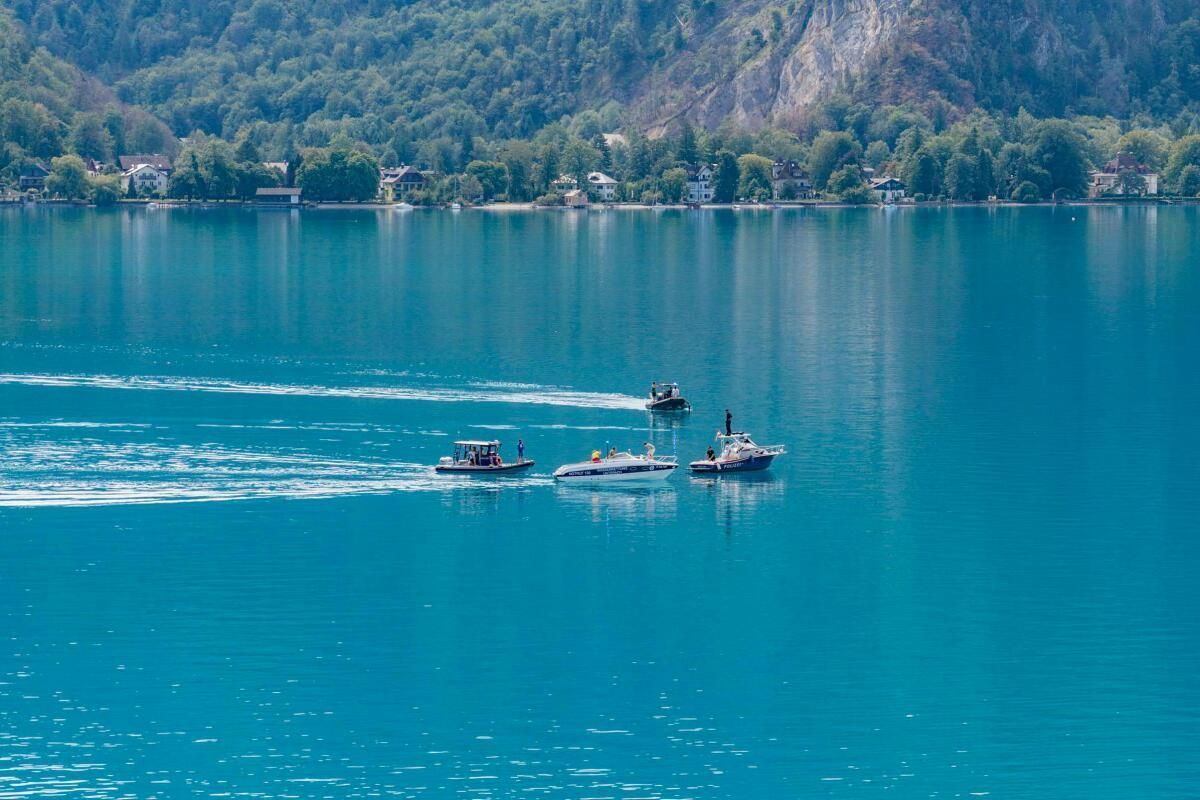 Bergung von Flugzeug aus Attersee neuerlich verschoben