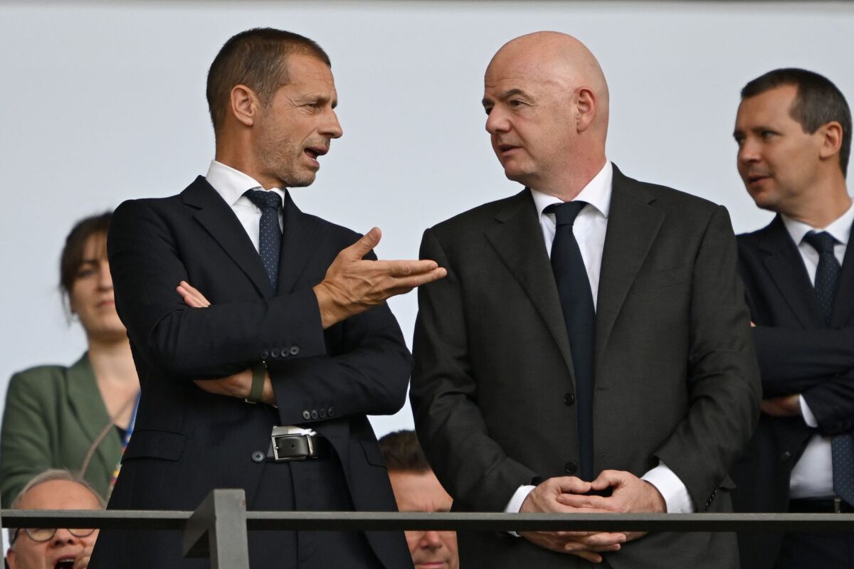 Die UEFA hat in Infantino das "Vertrauen verloren"