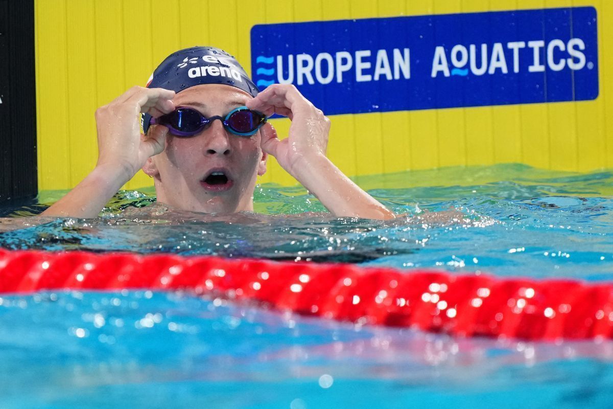 Giefing schwimmt über 200 m Kraul ins Langbahn-EM-Finale