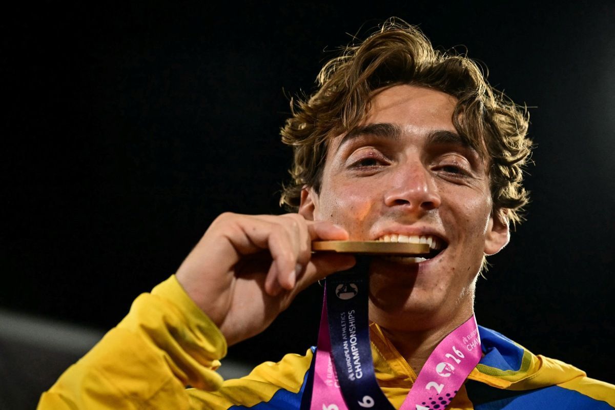 EM-Gold für Stabhochspringer Duplantis