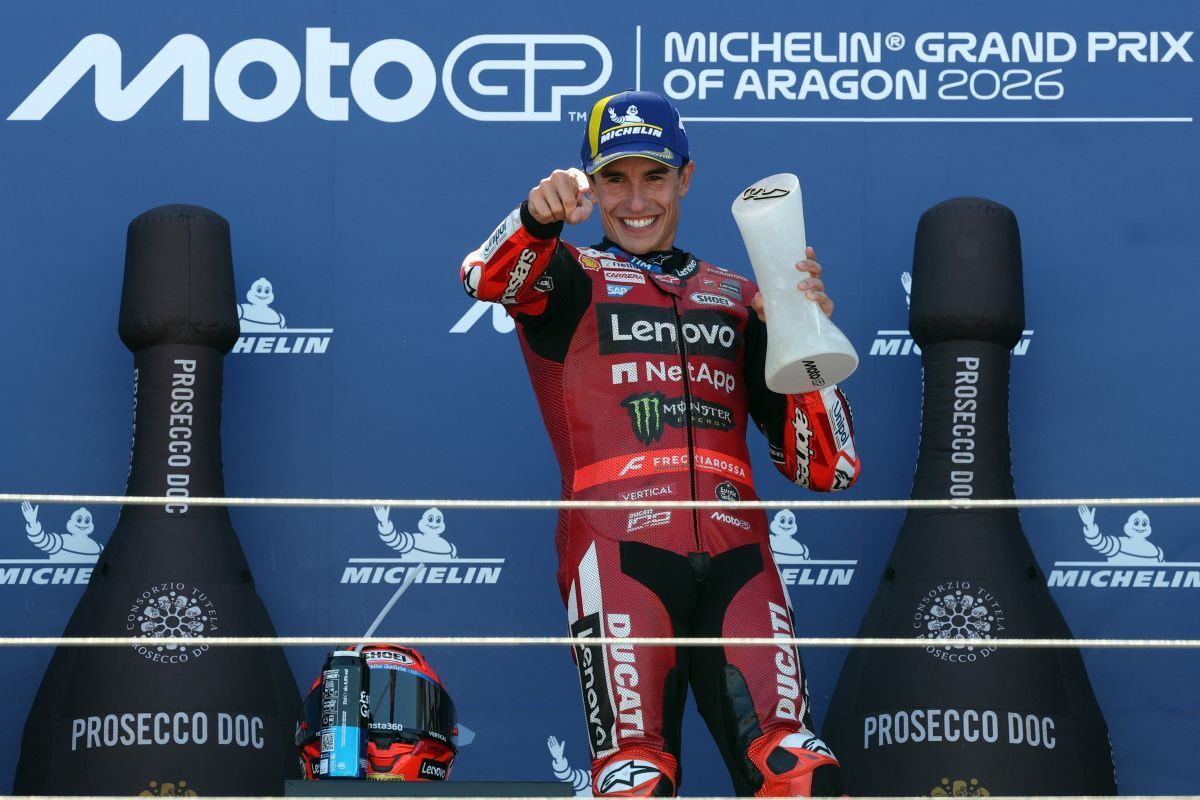Marc Marquez bleibt der Motorrad-König von Aragon