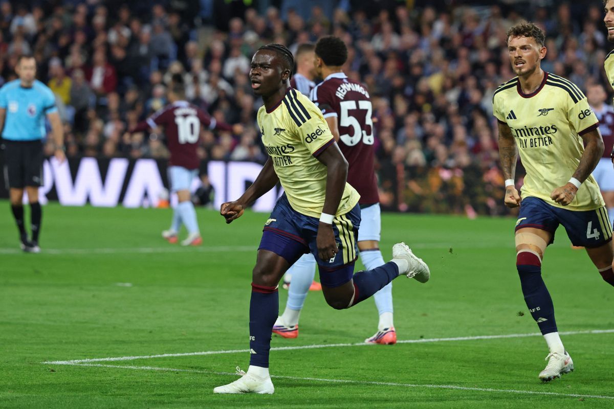 Arsenal gewinnt dank Saka-Tor auch bei Aston Villa
