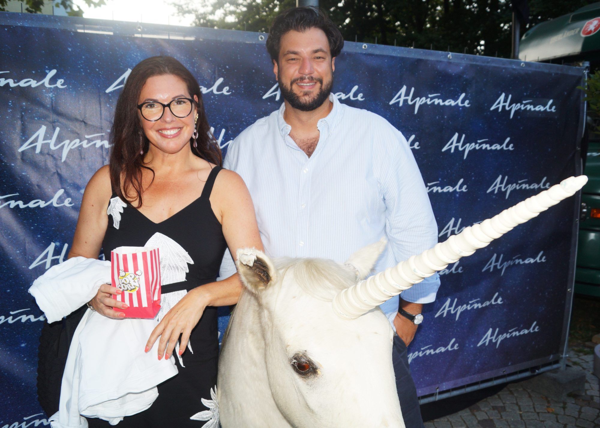 Vizebürgermeisterin Andrea Mallitsch und Landtagsabgeordneter Cenk Dogan d Stadtrat Cenk Dogan hatten viel Spaß auf dem Festival