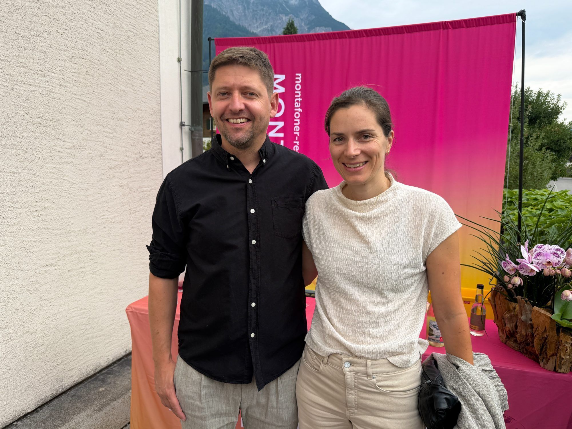Michael Bitschnau und Judith Grass