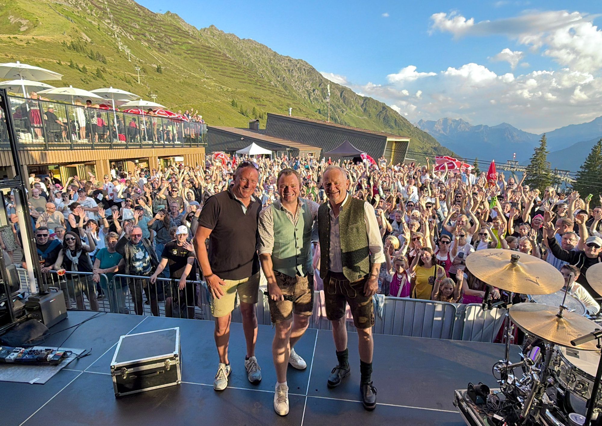 Mega Stimmung mit Raimund Köhler, Lukas Brunner und Peter Marko