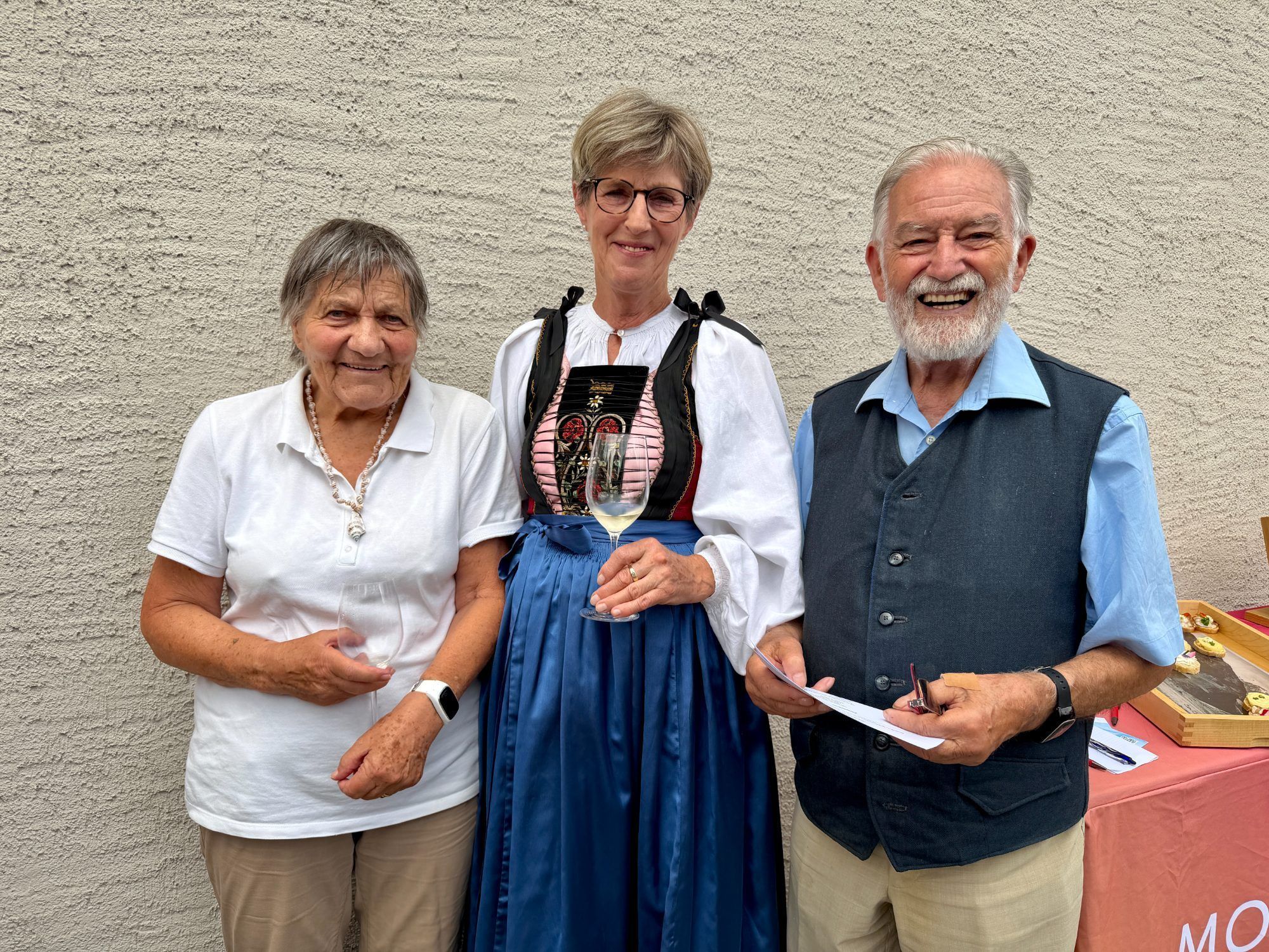 Gerda Mittermayer, Christa Battlogg und Erwin Mittermayr
