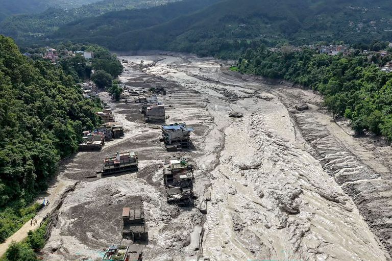 TOPSHOT-NEPAL-WEATHER-FLOOD