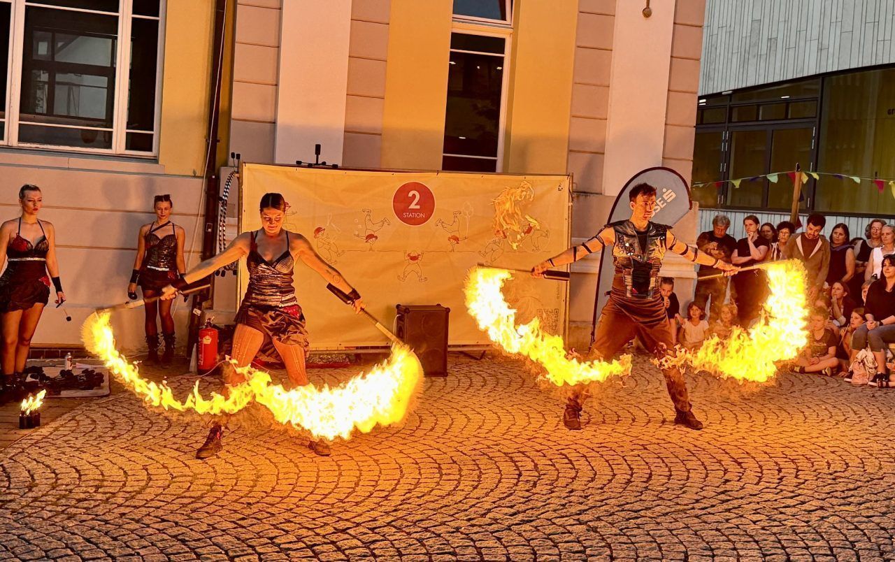 So bunt war das Gauklerfestival in Feldkirch