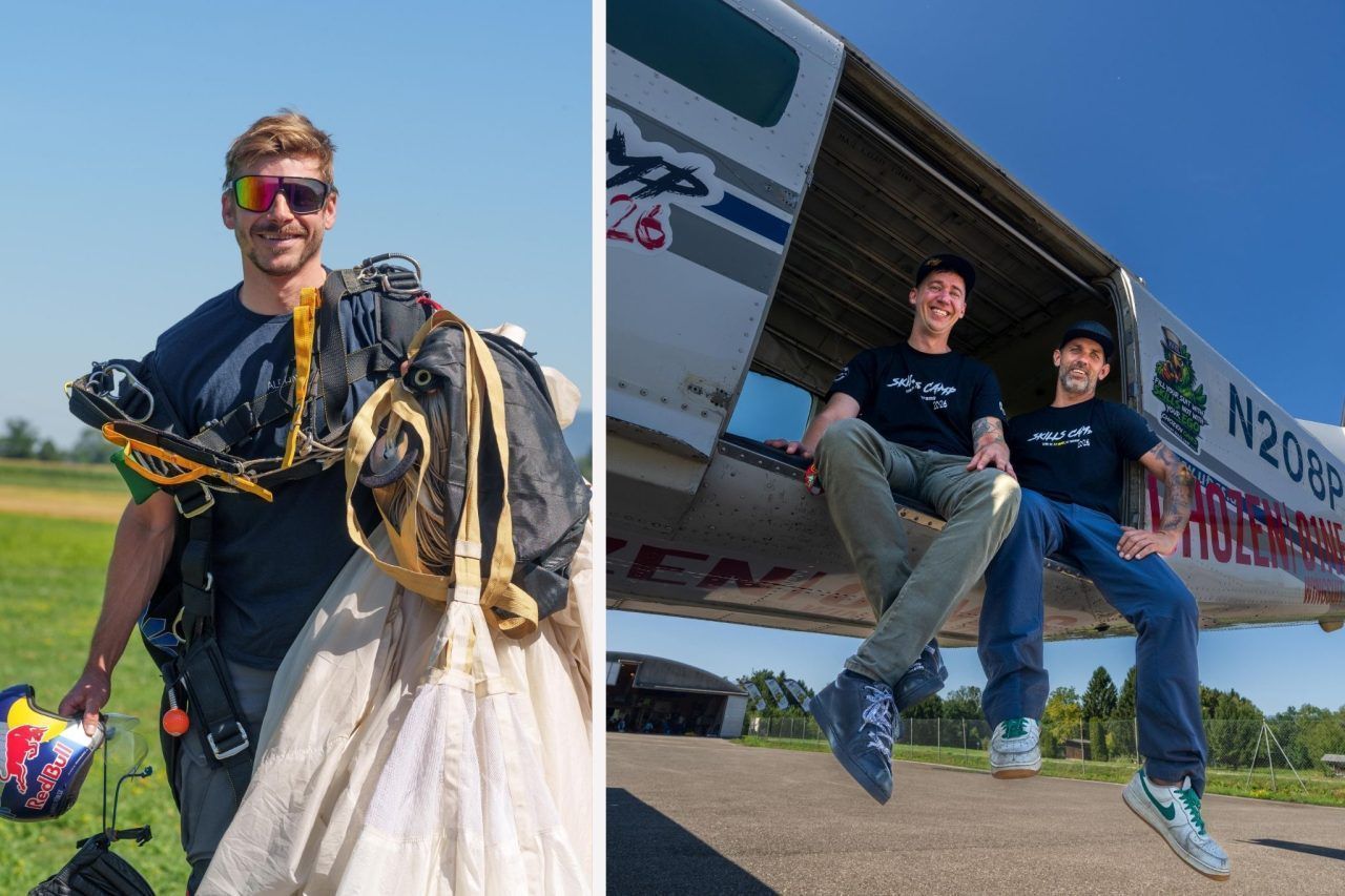 Was erfahrene Wingsuiter in Hohenems lernen, obwohl sie längst fliegen können