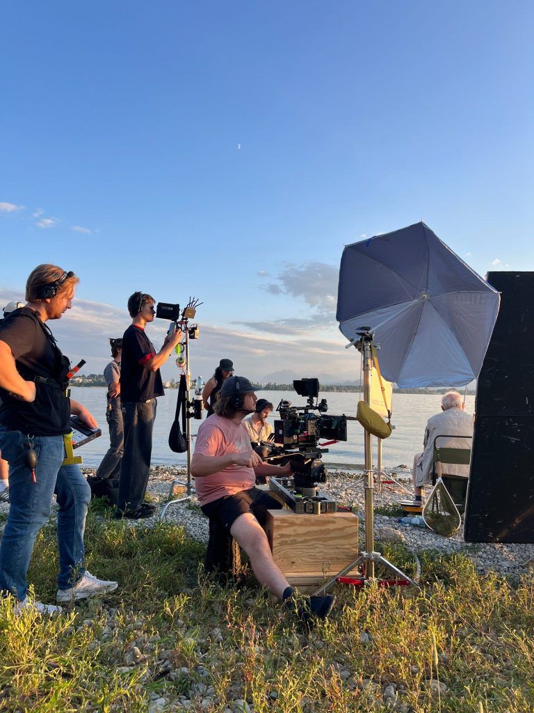 Filmdreh "Nicht so schnell"