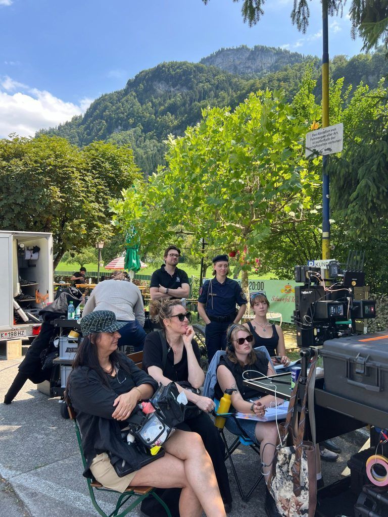 Filmdreht "Nicht so schnell"