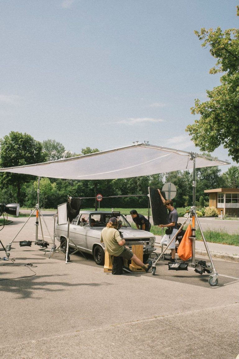 Filmdreh "Nicht so schnell"