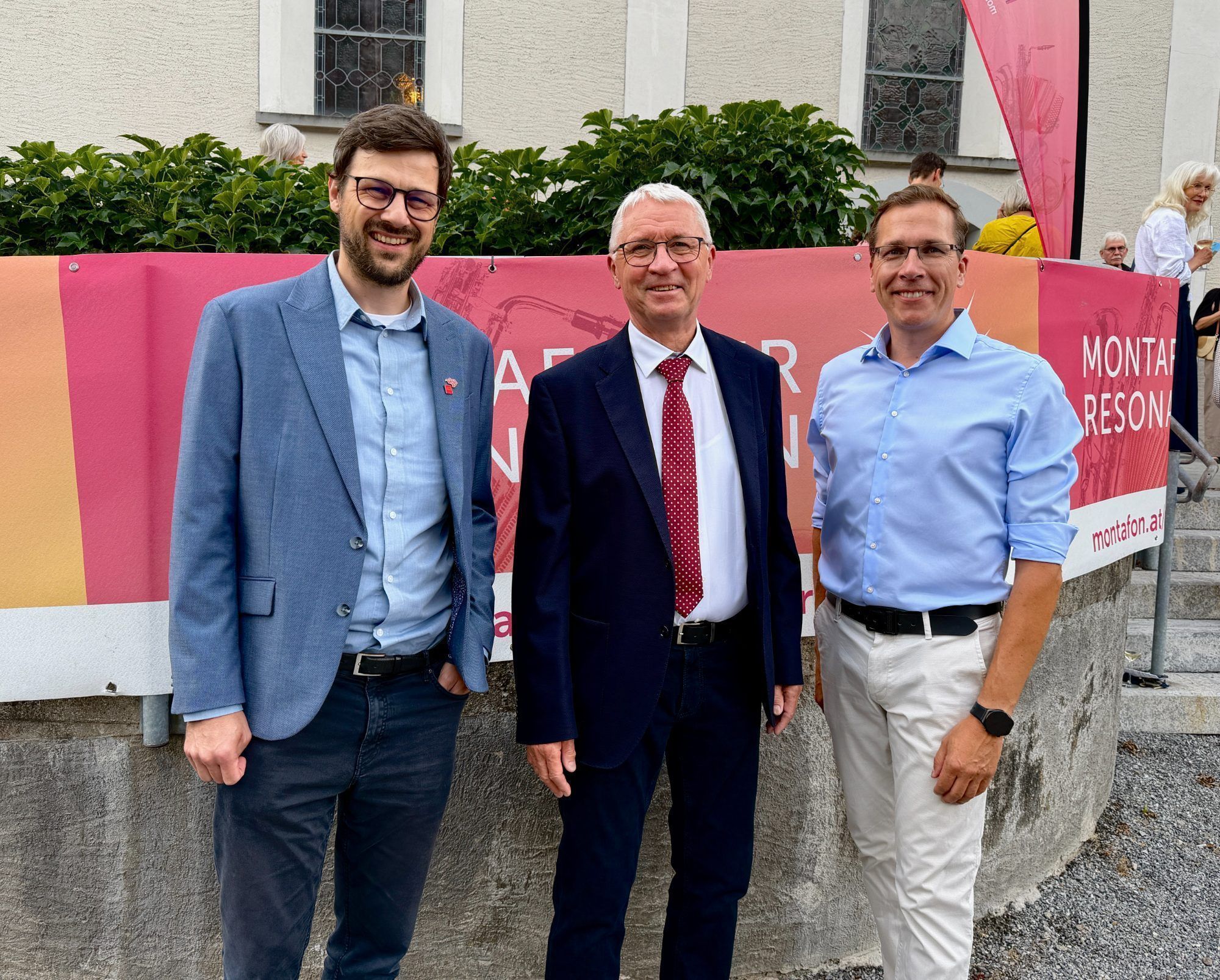 Michael Junginger, Markus Felbermayer und Florian Küng