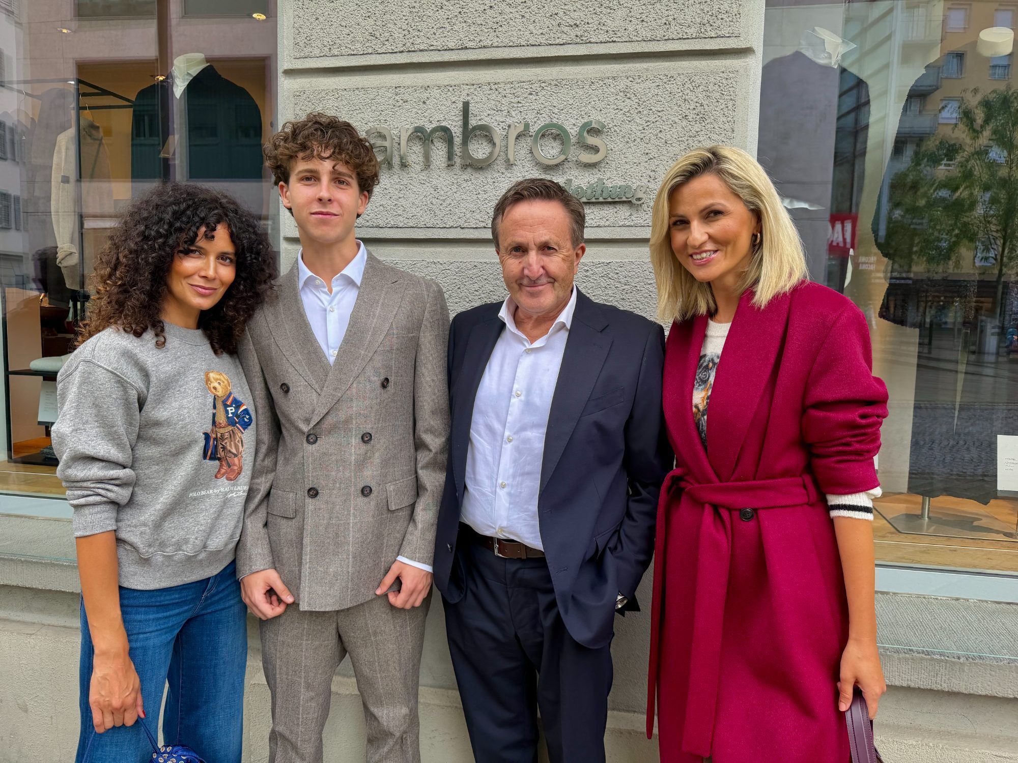 Khaoula Selmi, Henri Cochrane, Ambros Mayer und Sabina Radovic