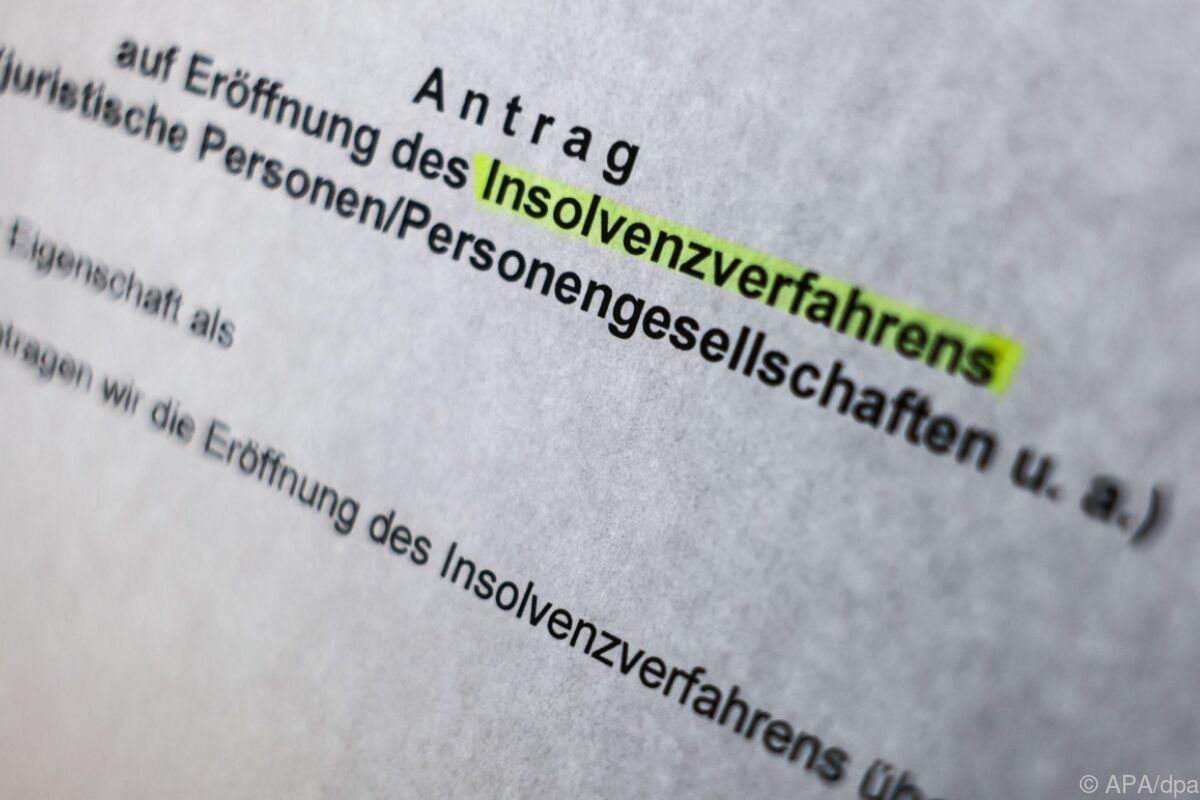 Firmenpleiten heuer nach neun Monaten auf Vorjahresniveau