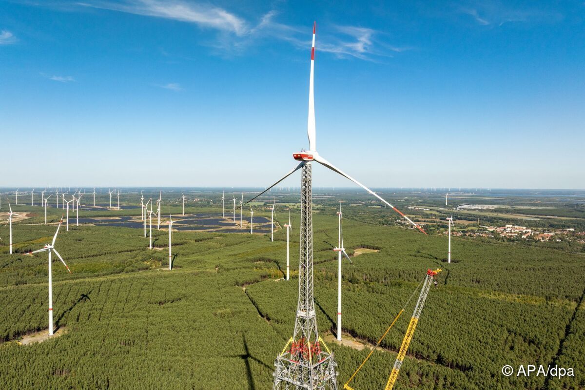 Höchstes Windrad der Welt steht in Deutschland