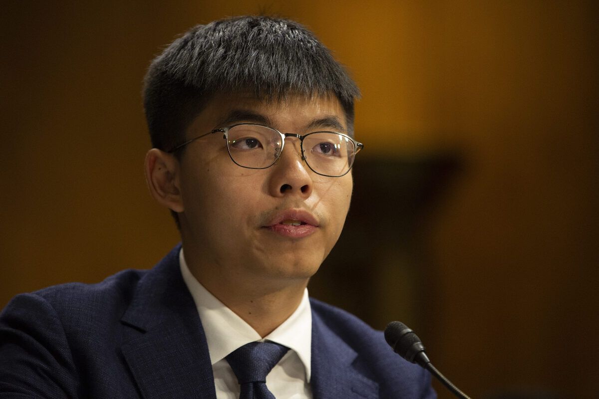 Hongkonger Demokratie-Aktivist Wong bekennt sich schuldig