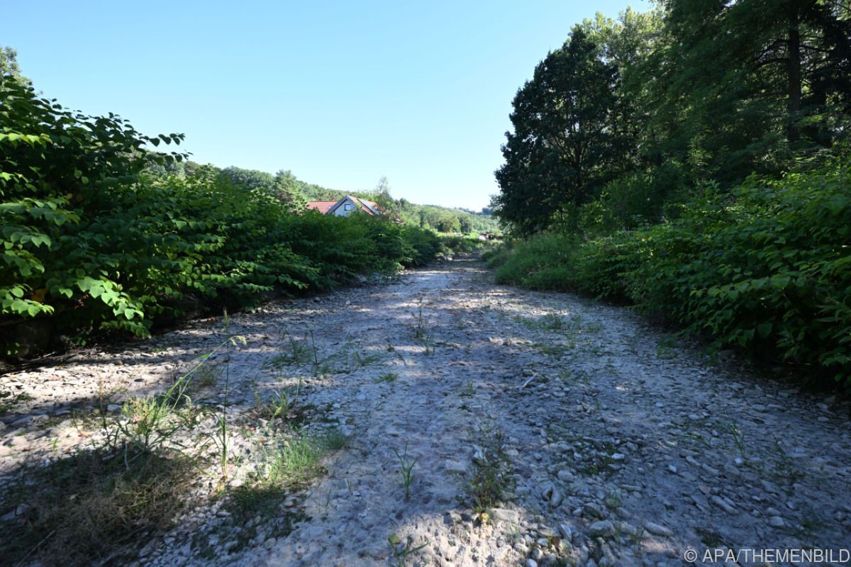 Wasserbilanz des Sommers in Österreich deutlich negativ