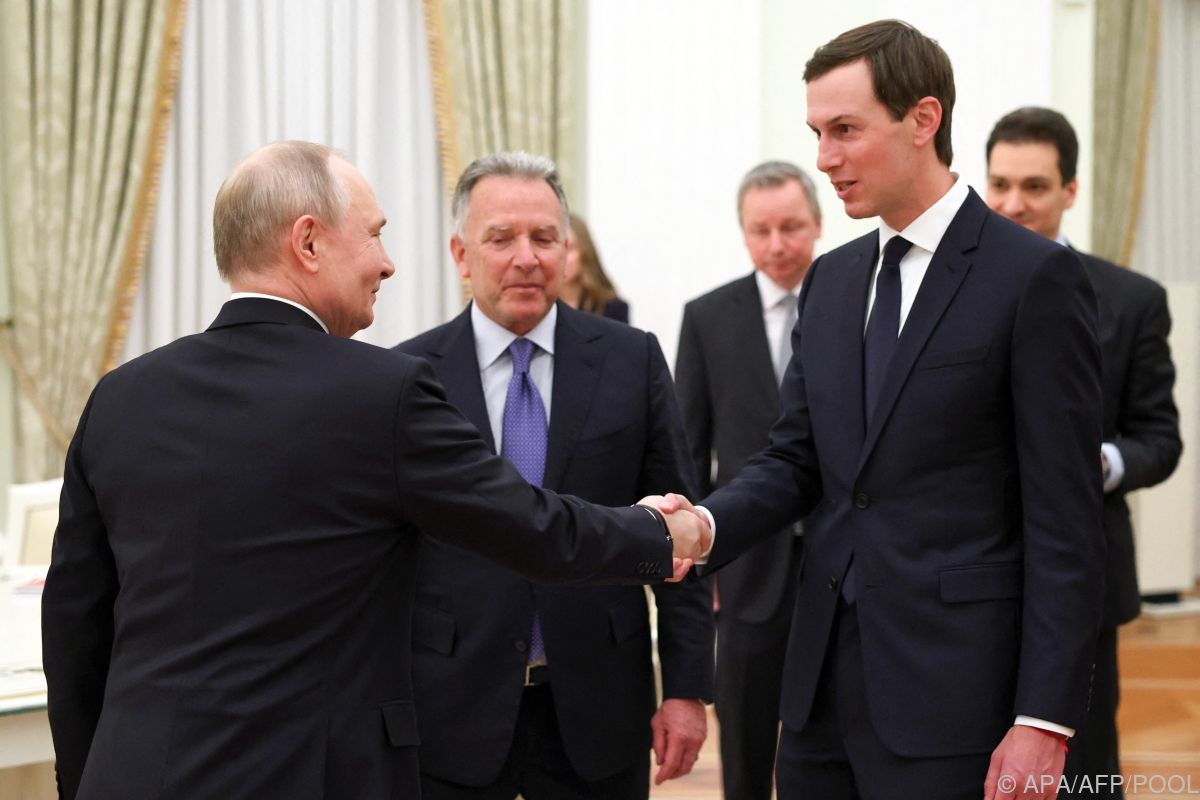 US-Gesandte Witkoff und Kushner wohl in Russland