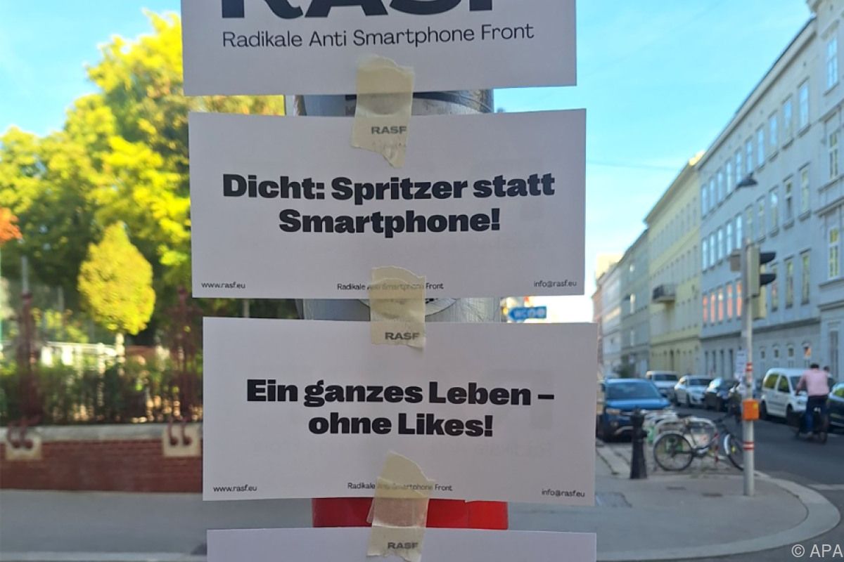 Anti-Smartphone-Front macht in Wien mobil
