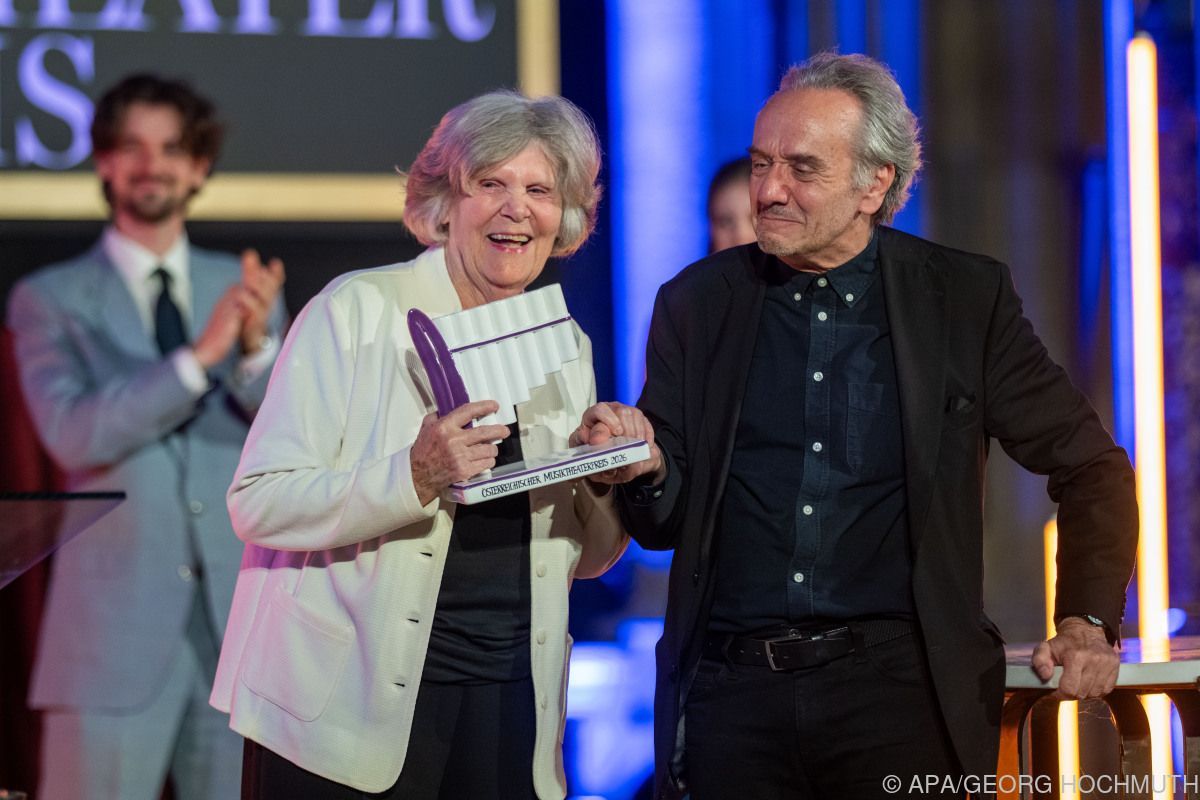 Anja Silja beim Österreichischen Musiktheaterpreis gewürdigt