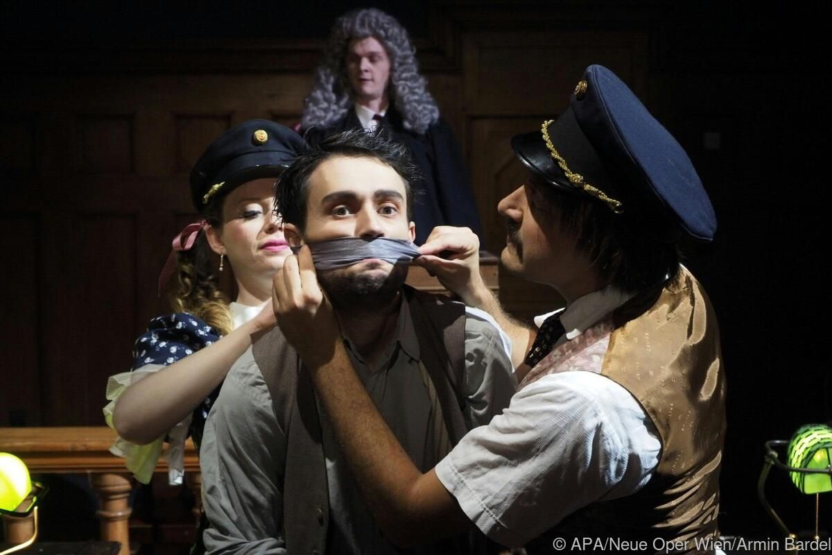A-cappella-Operette "Geschichte" im MAK bejubelt