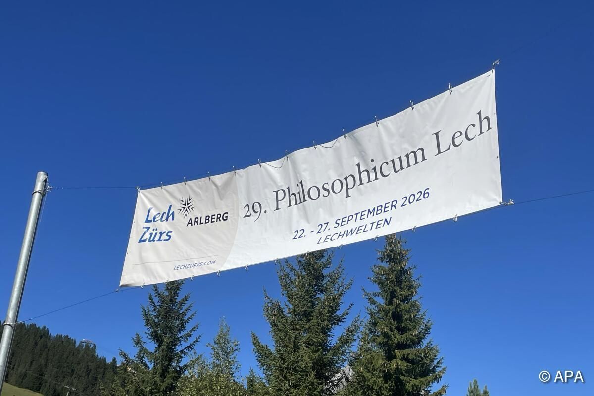 Der Wert von Denken und Dissens: Philosophicum Lech eröffnet