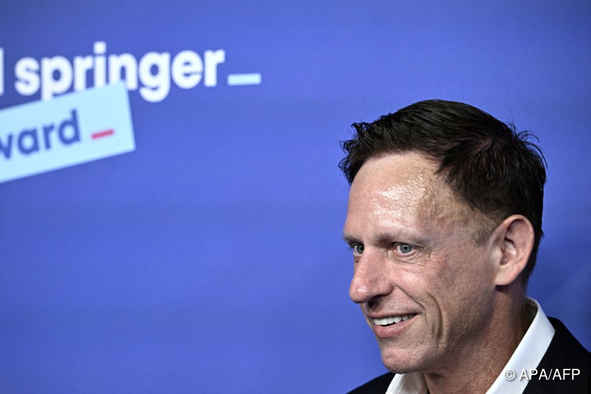 Thiel kritisiert Teile der Medien als "linke Hassfabrik"