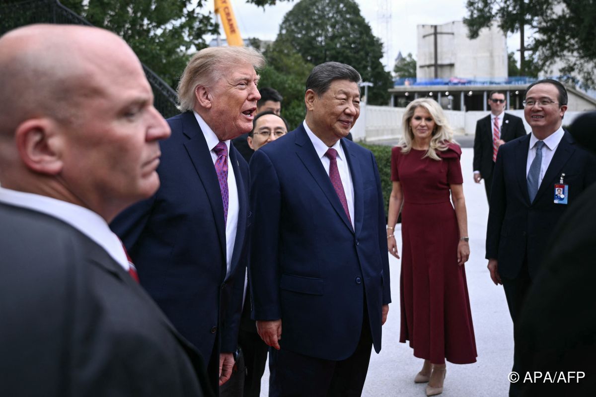 Trumps Krach mit Medien überschattet Xi-Besuch
