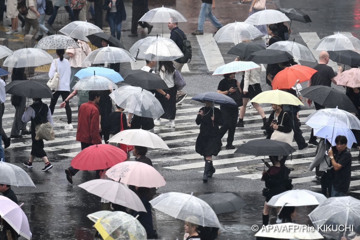 Tokio erlebt längste je gemessene nasse Phase
