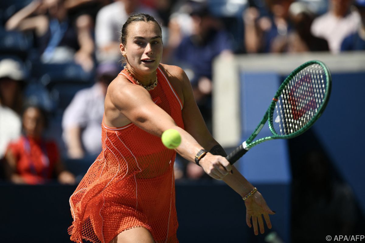 Sabalenka bei US Open ohne Satzverlust ins Achtelfinale
