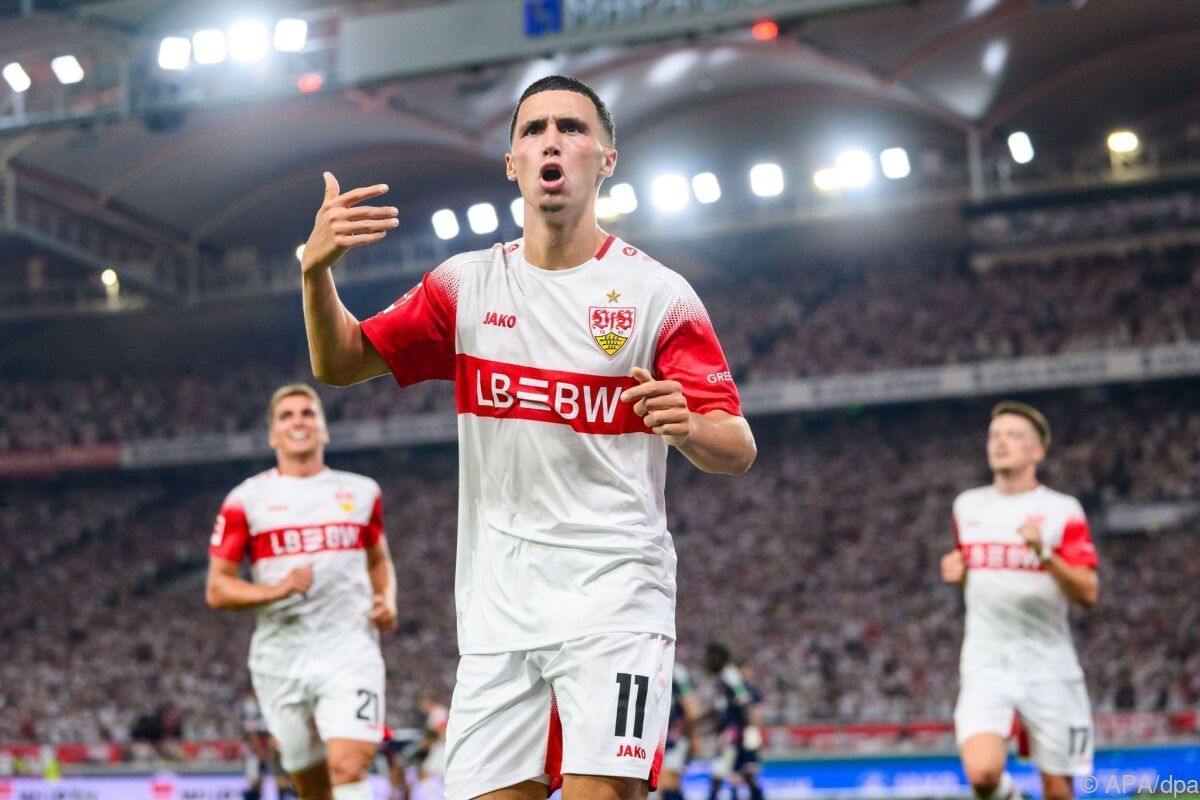 Stuttgart schlägt Köln 4:1, Vorarlberger Spalt gibt Debüt