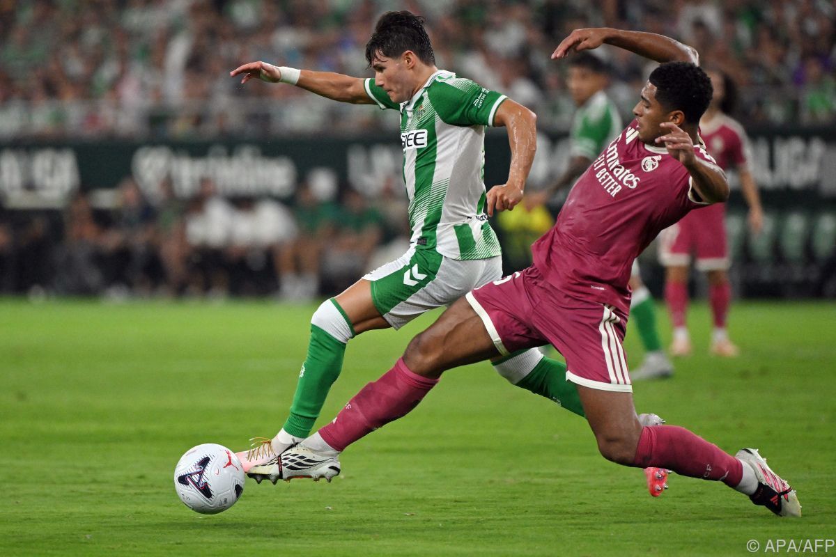 Real kassiert in Liga bei Betis erste Saisonniederlage