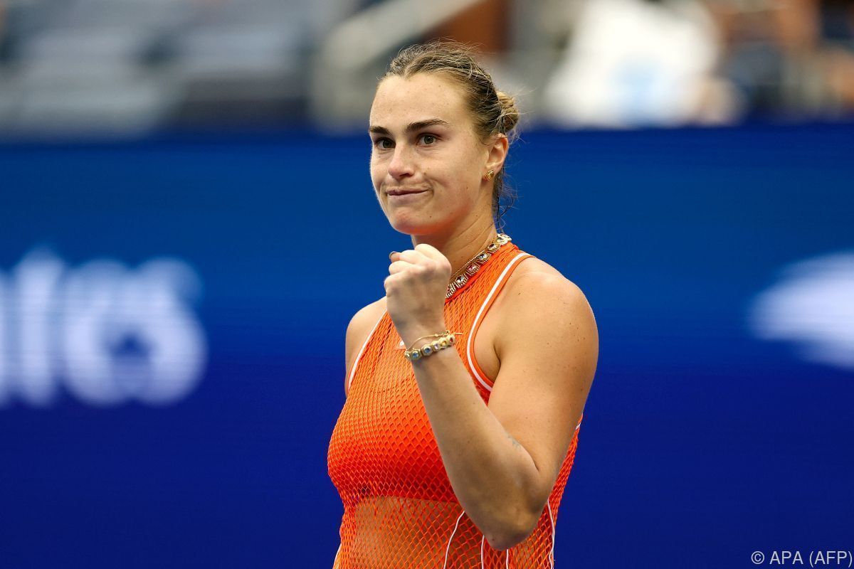 Sabalenka bei US Open ohne Satzverlust ins Viertelfinale