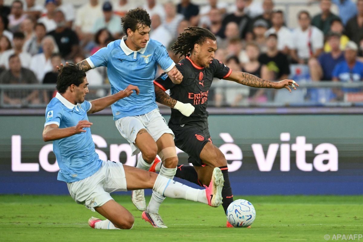 2:2 gegen Milan: Lazio Rom übernimmt Serie-A-Tabellenspitze