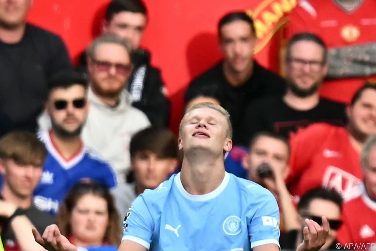 City gewinnt Manchester-Derby in Unterzahl dank Haaland-Tor
