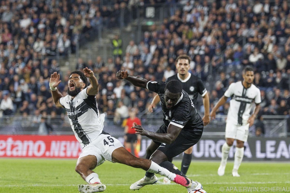 Sturm Graz erkämpft in EL Heim-0:0 gegen Stade Rennes