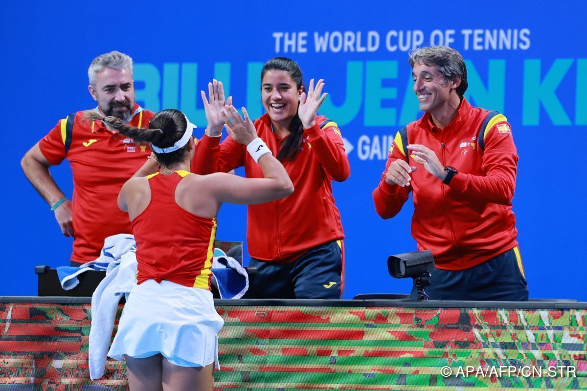 Spanien Tschechiens Semifinalgegner im Billie Jean King Cup