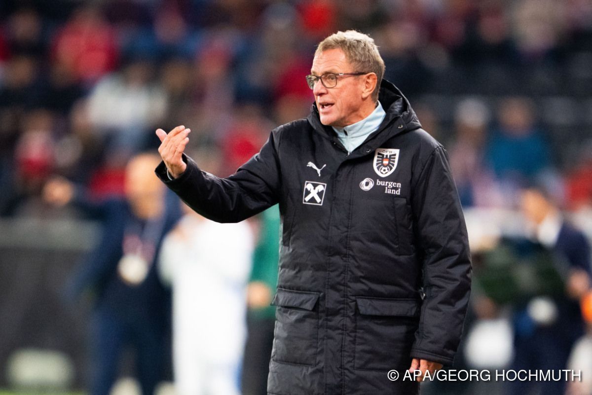 Rangnick freut "beharrliches Dranbleiben" gegen Israel