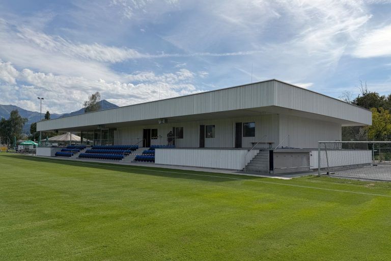 Sportheim Rohrbach Wiederaufbau