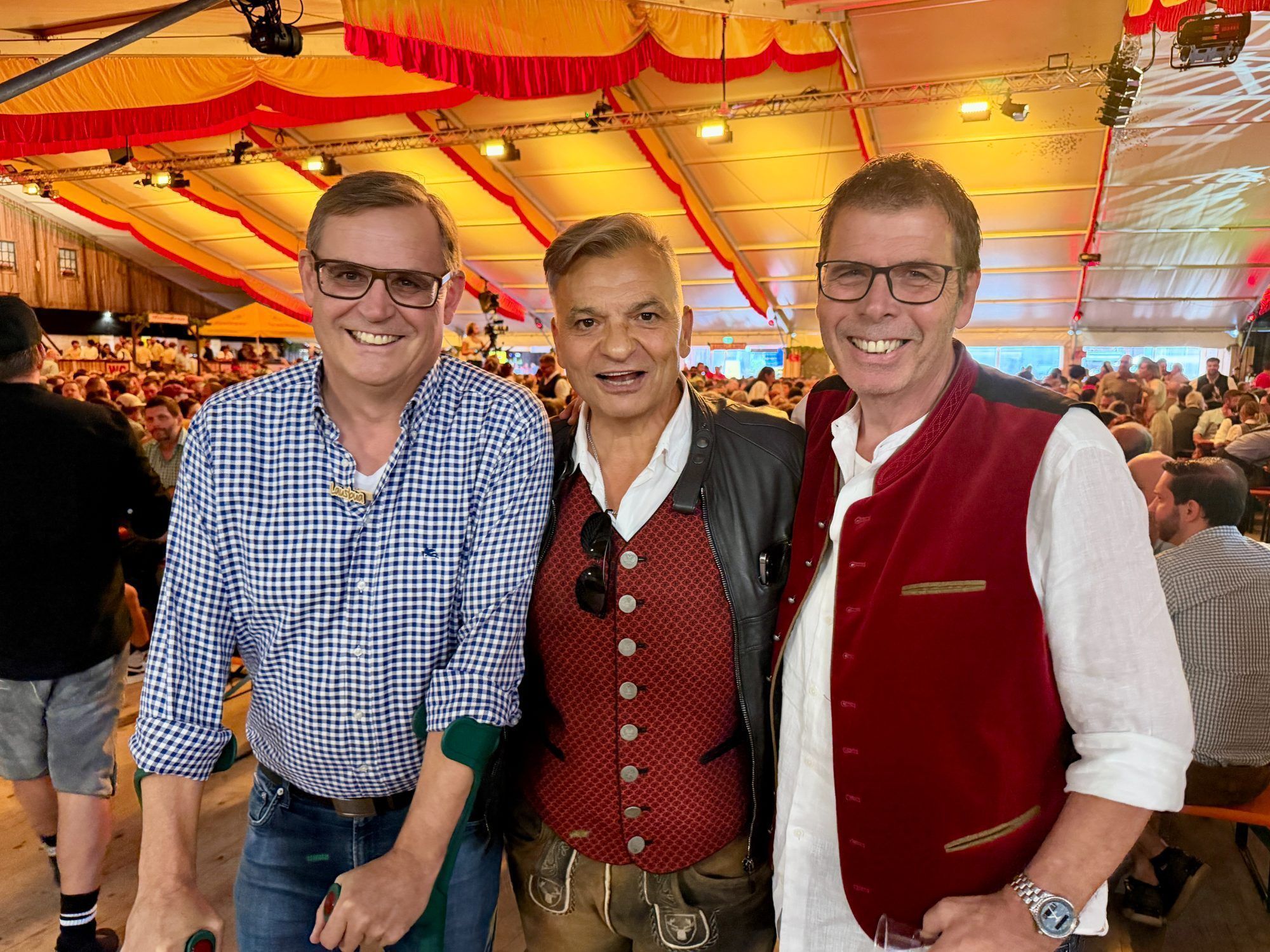 3 Br3 glückliche Brüder:Leopold Berthold,Markus Wohlfahrt und Thomas Berthold