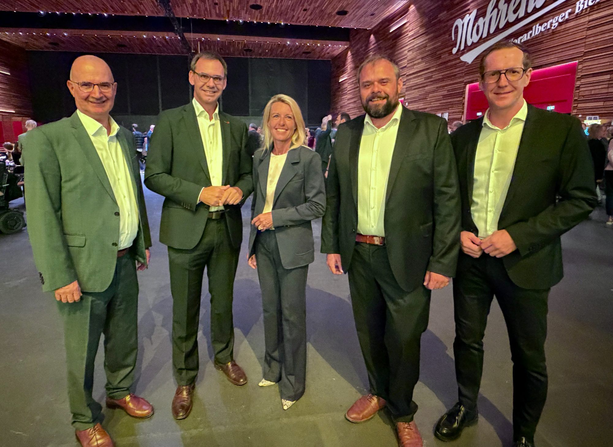 Nilly Nail,Markus Wallner, Petra Kreuzer, Markus Fäßler und Martin Dechant