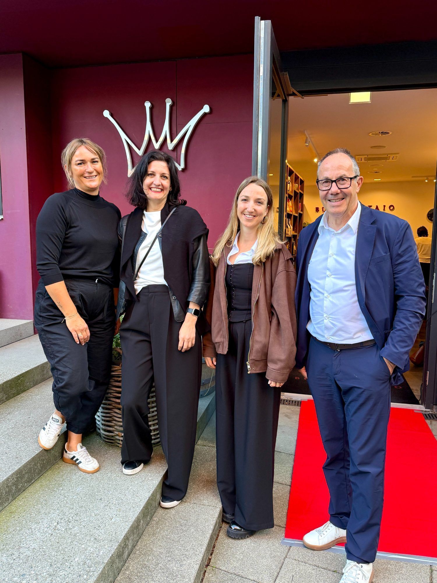 Nina Fleisch, Conny Prenn, Rea Staudinger und Andreas Prenn