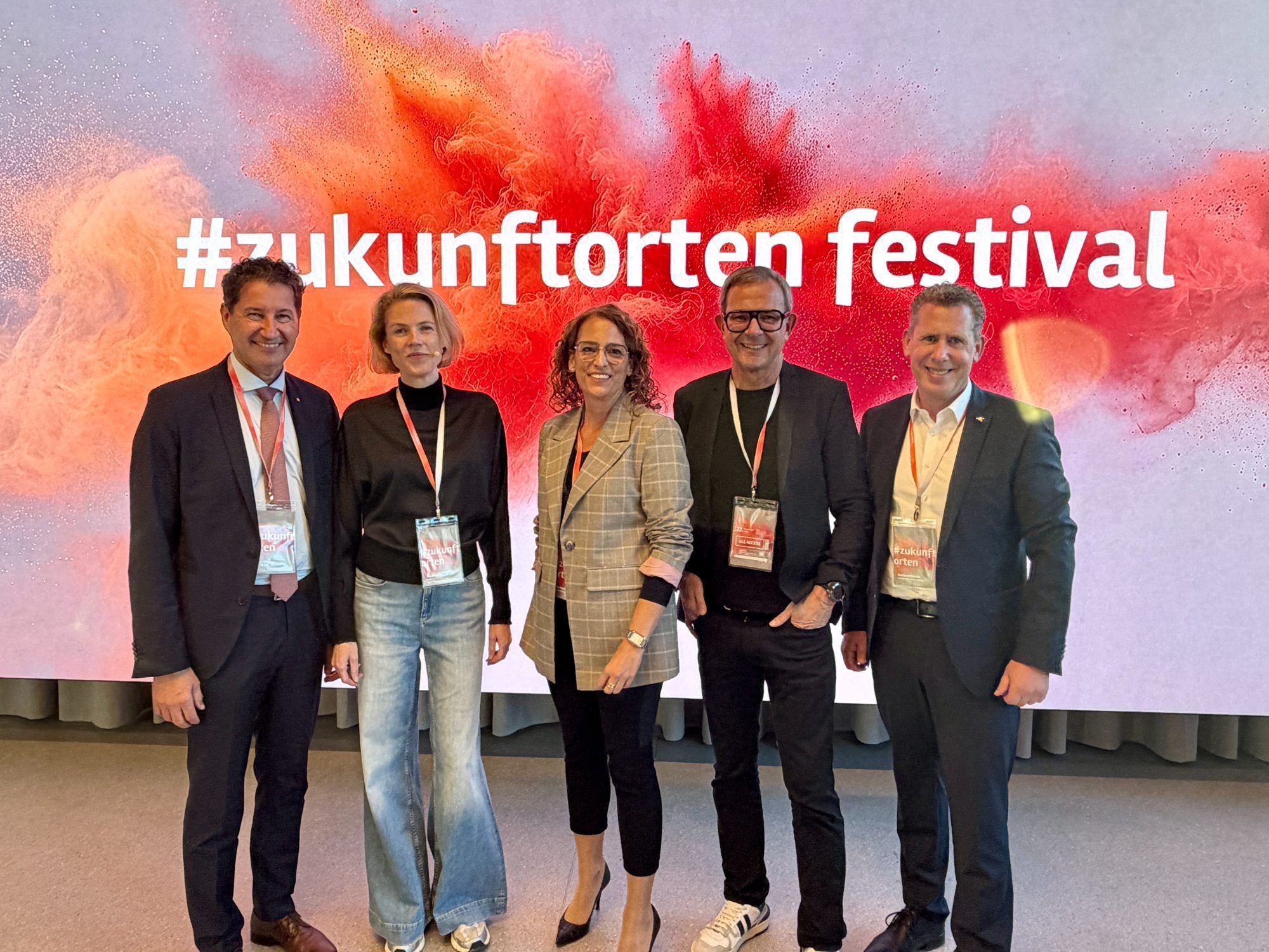Harald Giesinger, Eva Bankoley, Eva Martinez, Bernhard Ölz und Bernhard Heinzle