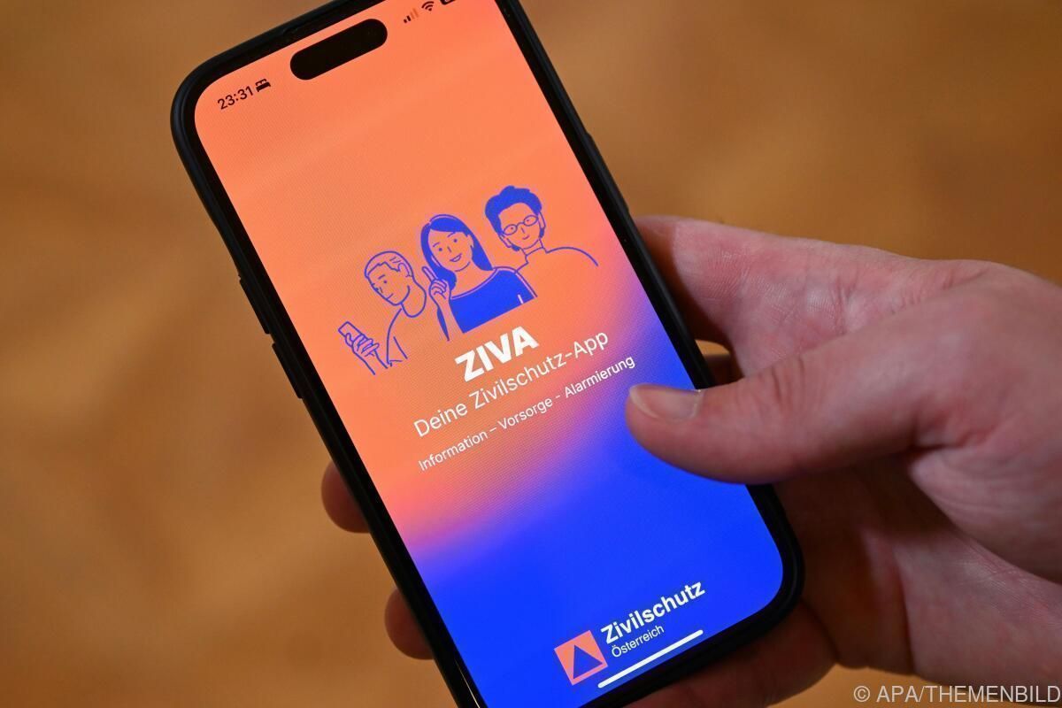 Zivilschutz-App ZIVA ist verfügbar