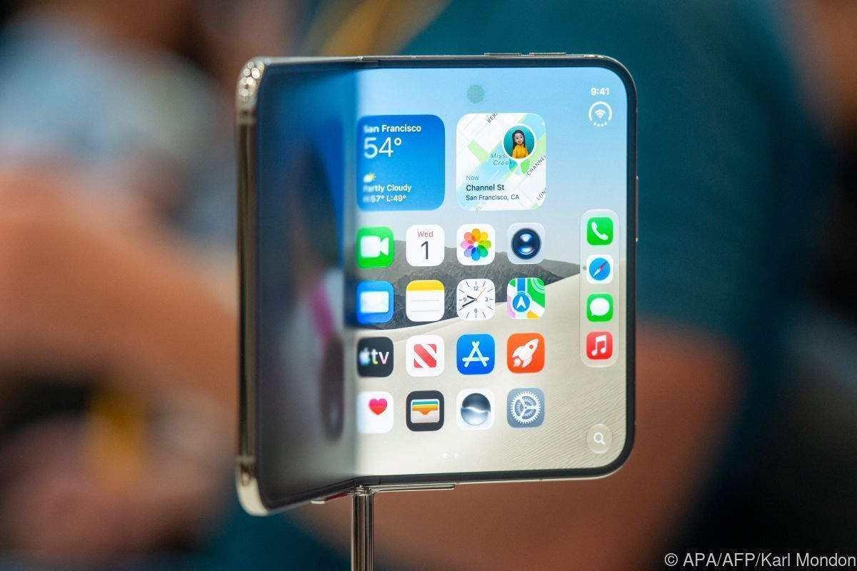 Apple zeigt das erste faltbare iPhone