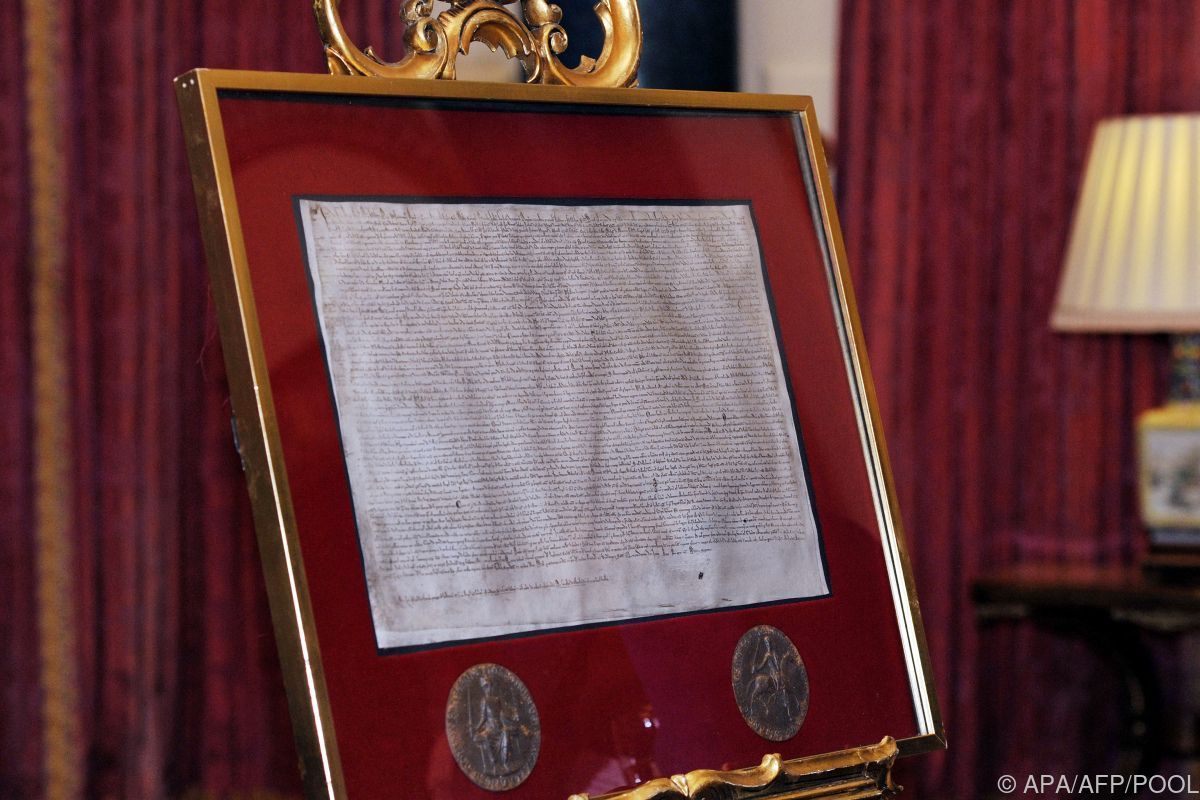 Die Magna Carta war ganz wichtig für die Demokratie